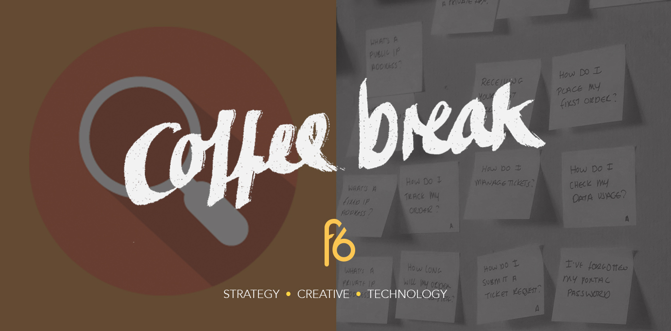 Defining service design, and the future of online searching: Coffee Break 28-04-17
